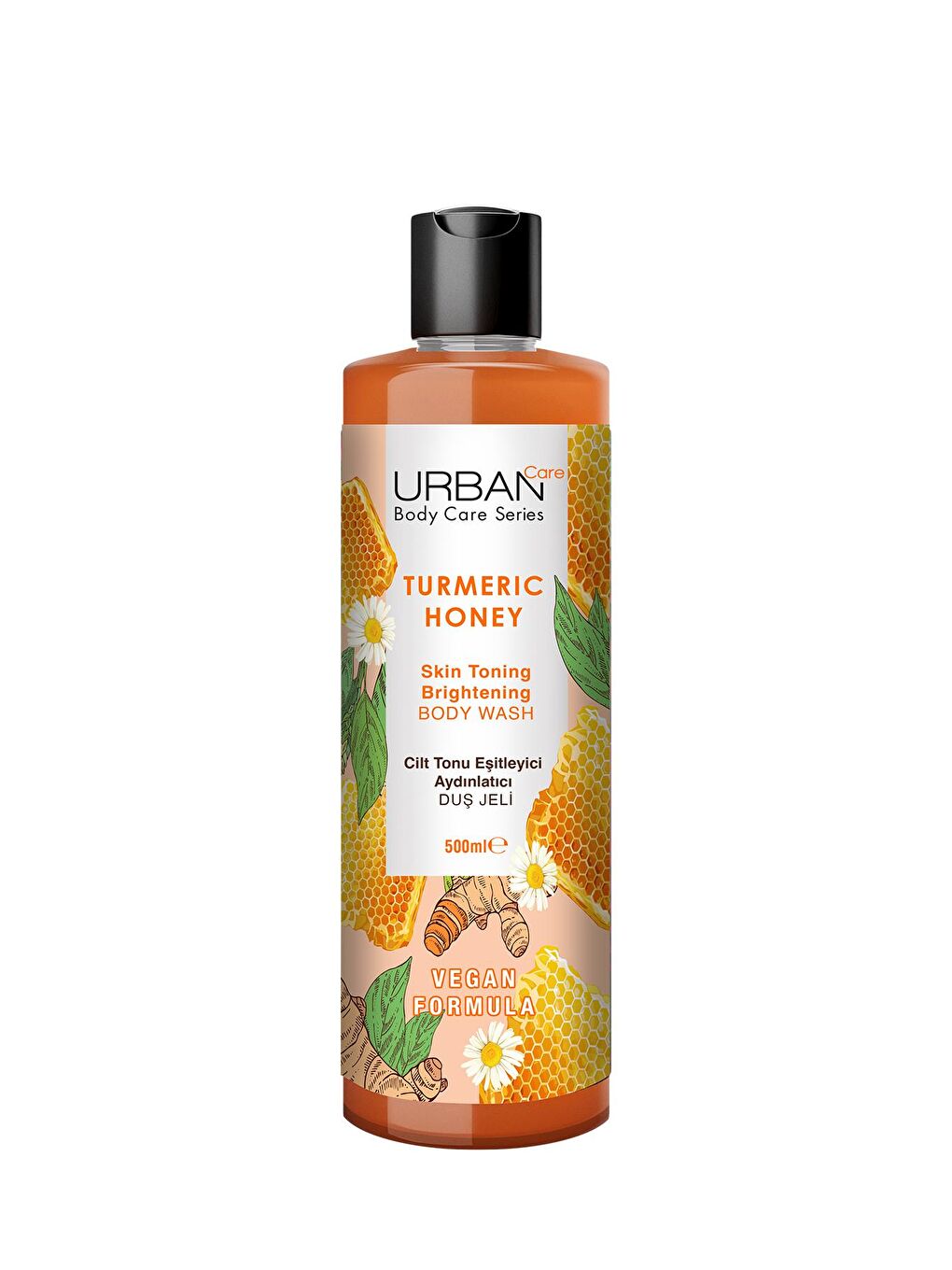 Urban Care Turmeric Honey Cilt Tonu Eşitleyici ve Aydınlatıcı Duş Jeli 500 ml - 2