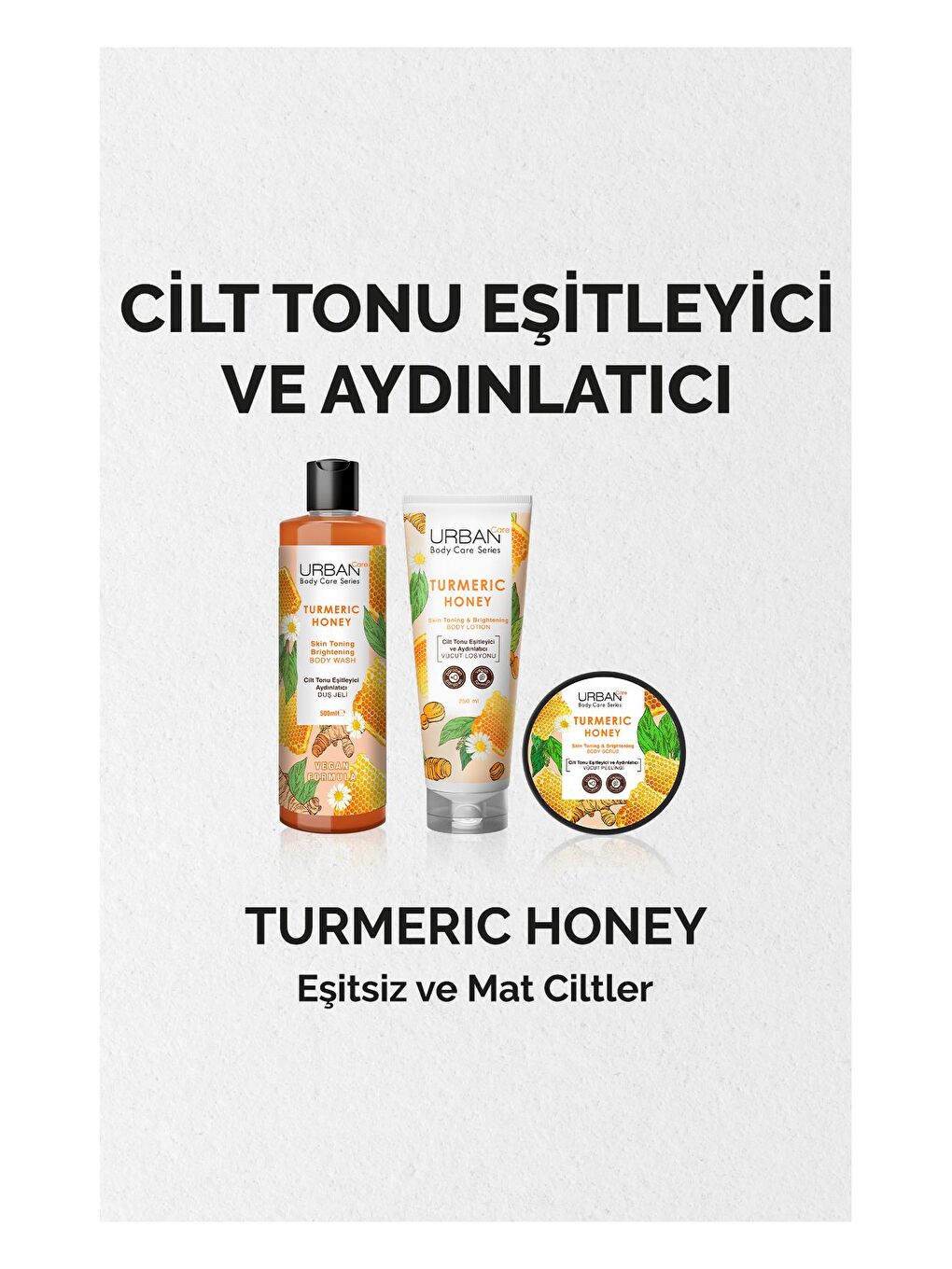 Urban Care Turmeric Honey Cilt Tonu Eşitleyici ve Aydınlatıcı Duş Jeli 500 ml - 4