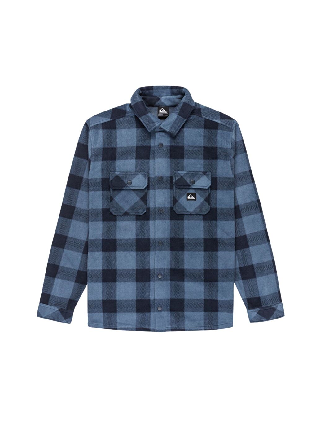 Karışık Bering Strait Check Shirt Erkek Polar Gömlek Ceket-5