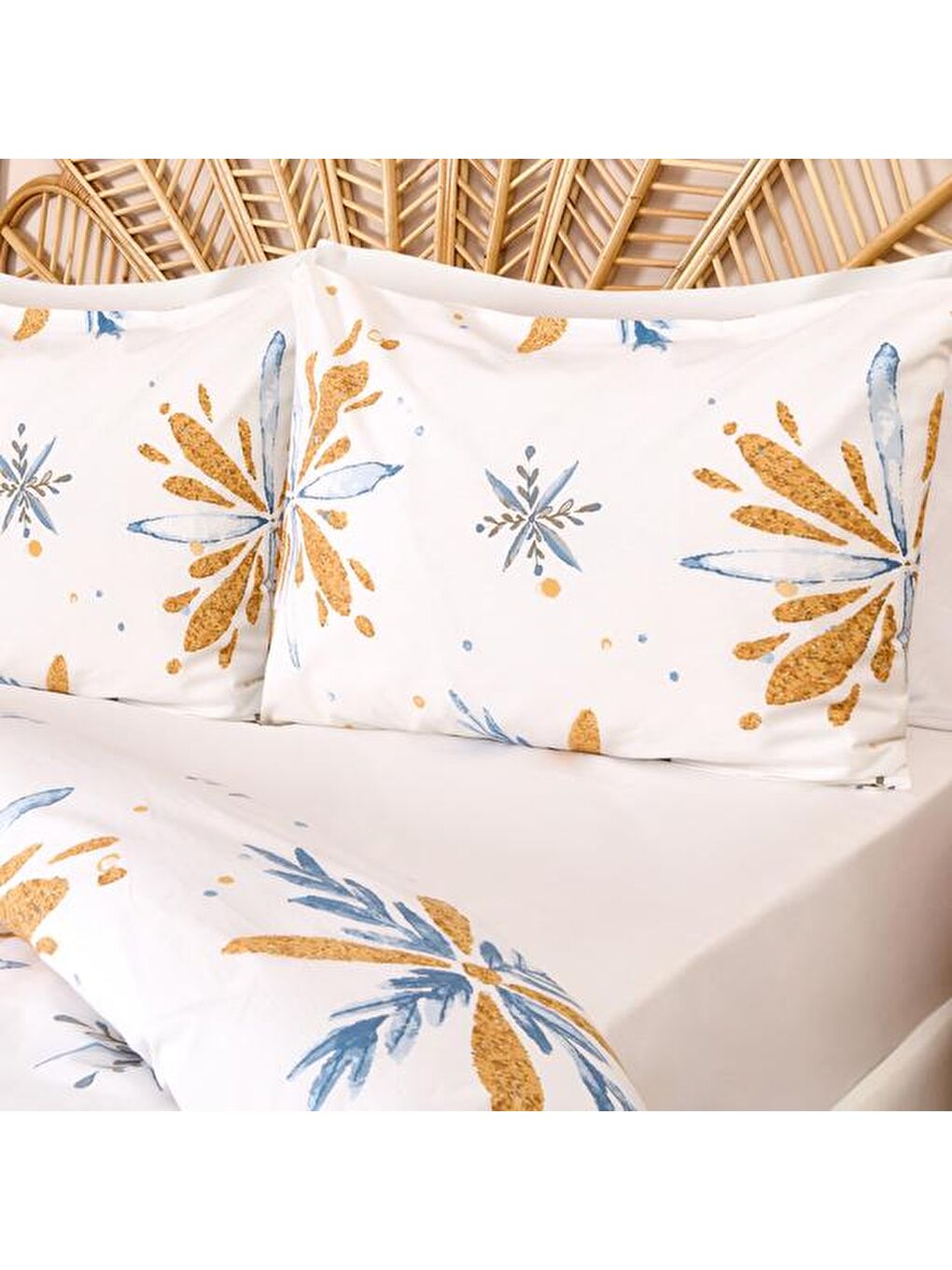 Karışık Soft Daisy Çift Kişilik Nevresim Takımı - Renkli-2