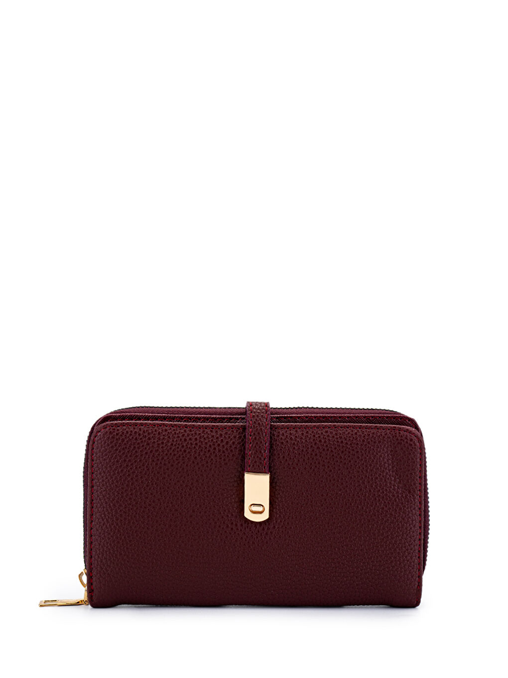 Suni Deri Kadın Cüzdan Bordo MN103