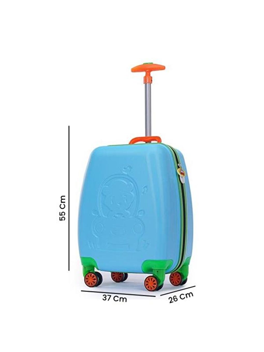 Çocuk Valizi - Mavi-1