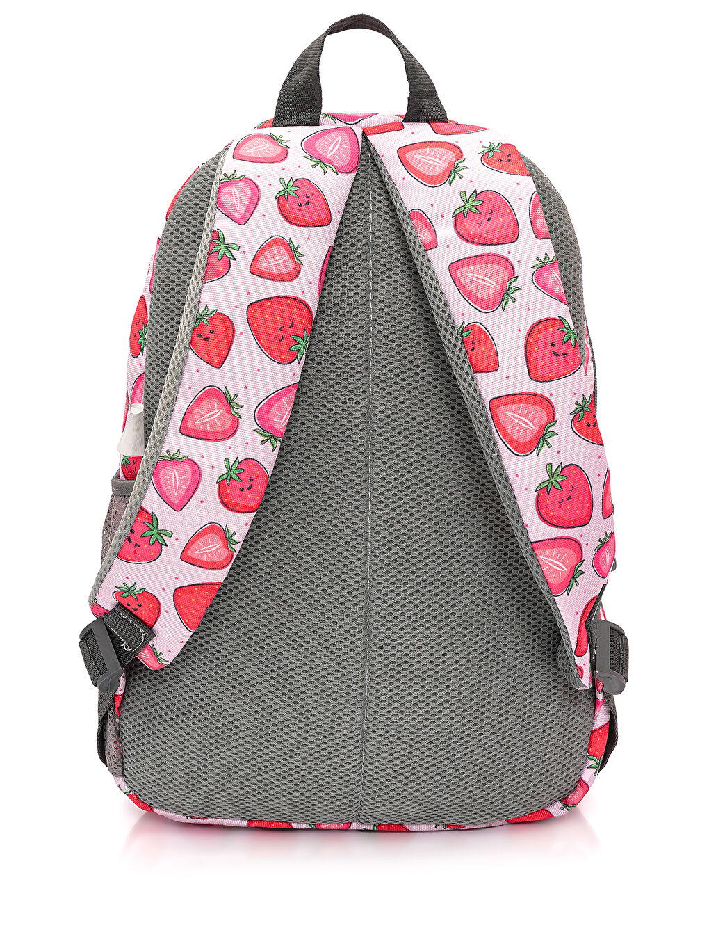 Çilek Desenli 3'lü İlkokul Çanta Seti-4