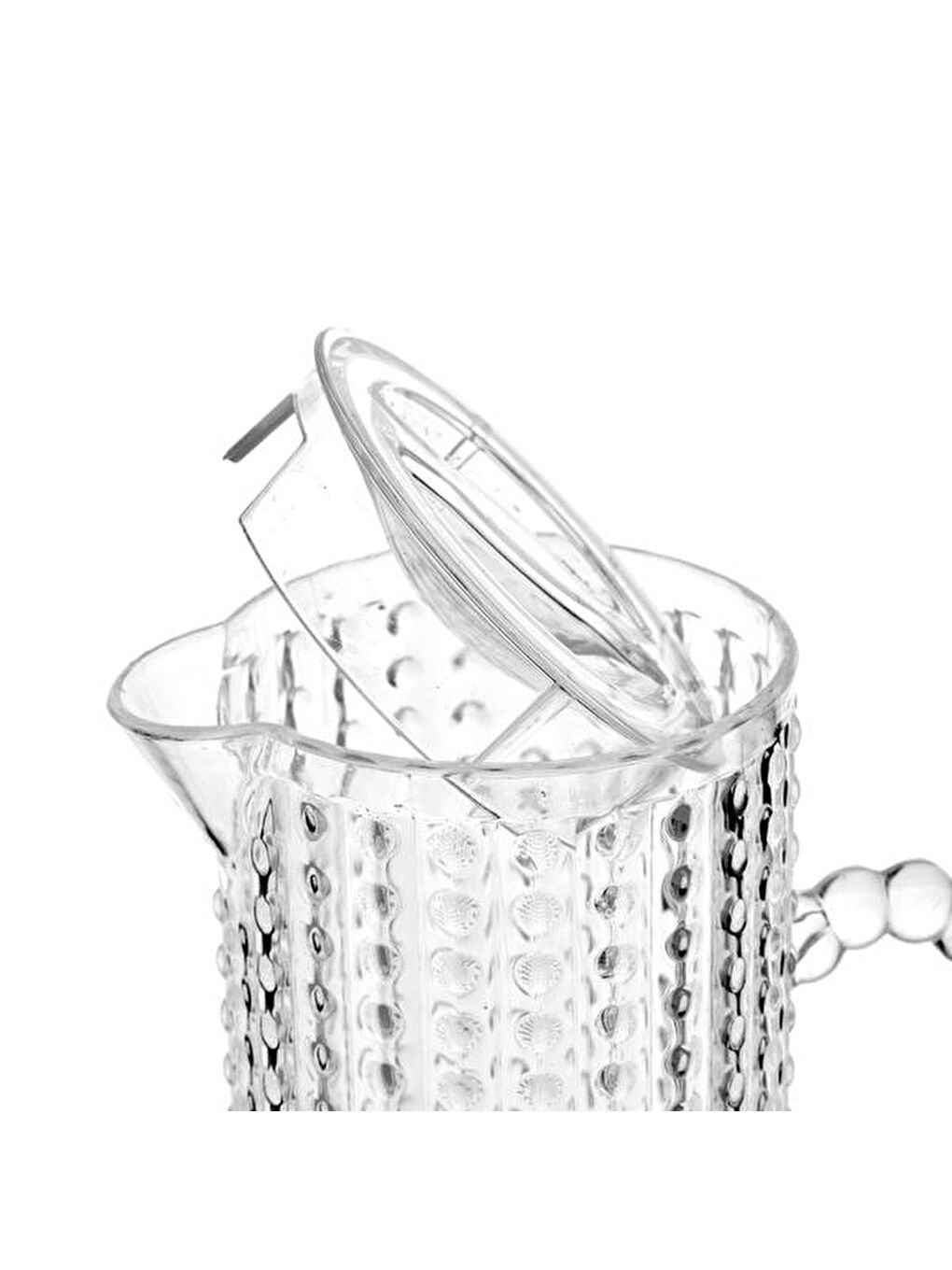 Renksiz Boncuk Sürahi - 1500 ml-1