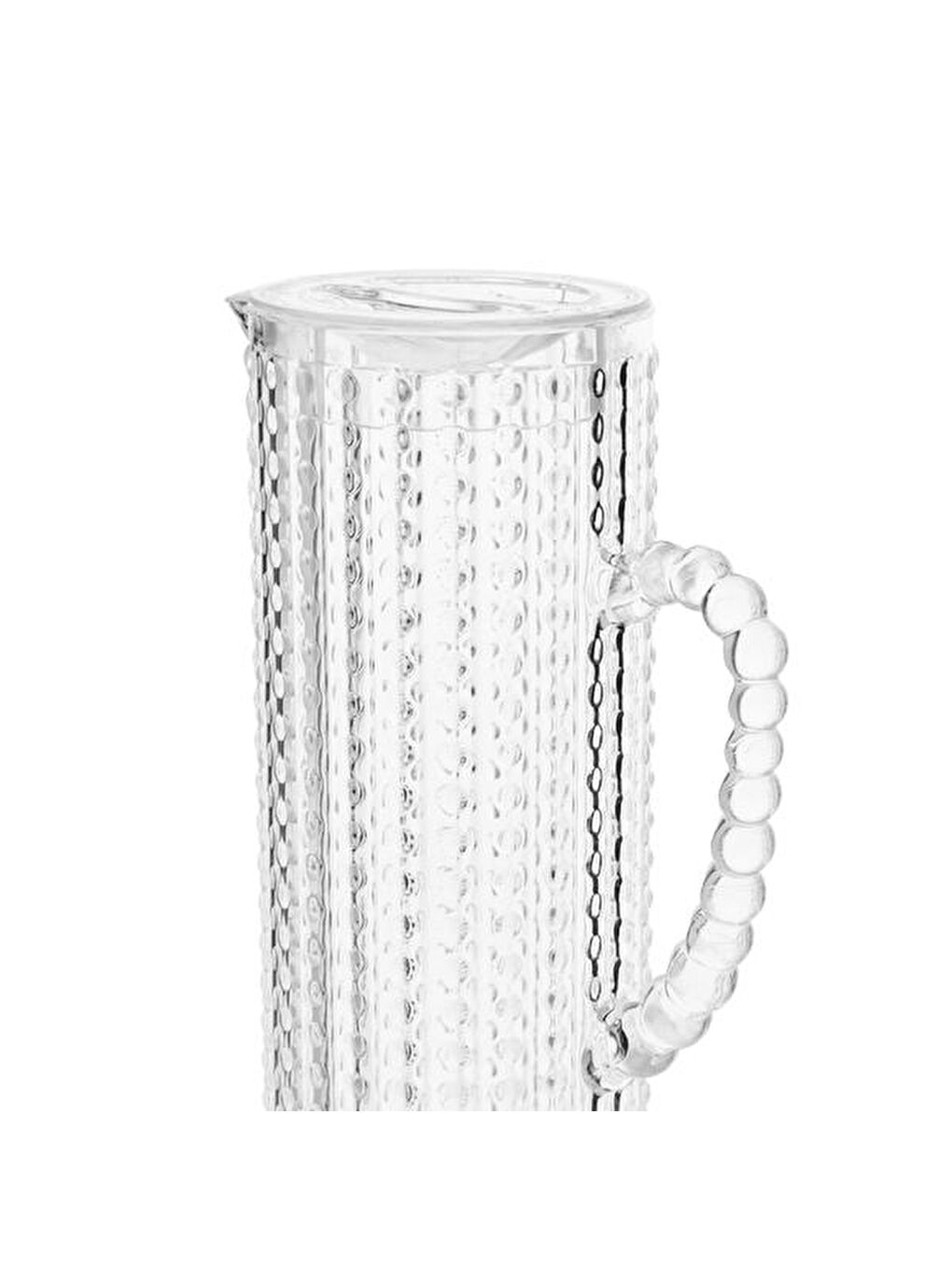 Renksiz Boncuk Sürahi - 1500 ml-3