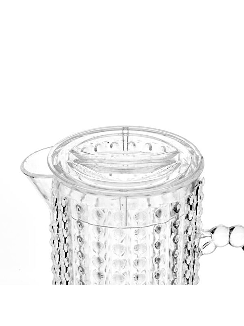 Renksiz Boncuk Sürahi - 1500 ml-4