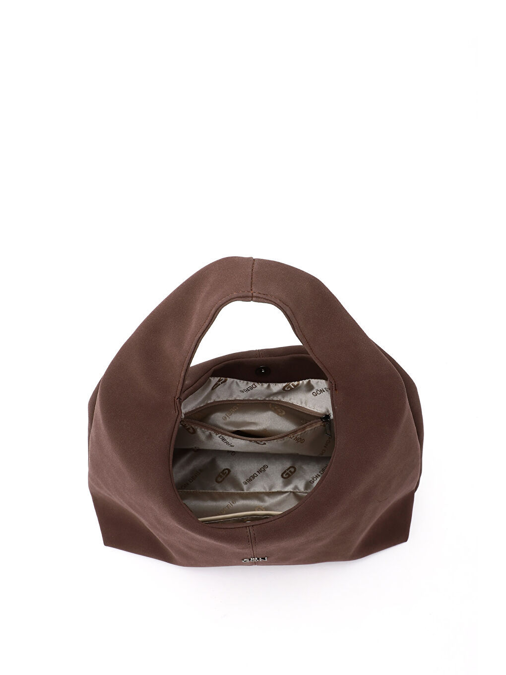 Kahverengi Kadın AÇIK KAHVERENGİ El ve Omuz Çantası-4