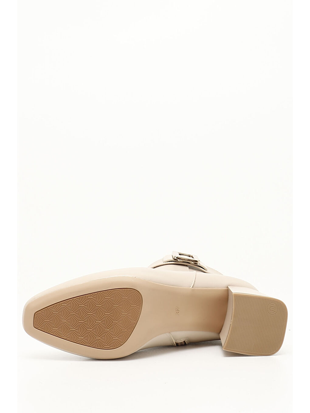 Bej BEJ-CAMEL  Kalın Topuklu Fermuarlı Kadın Bot 35447-3