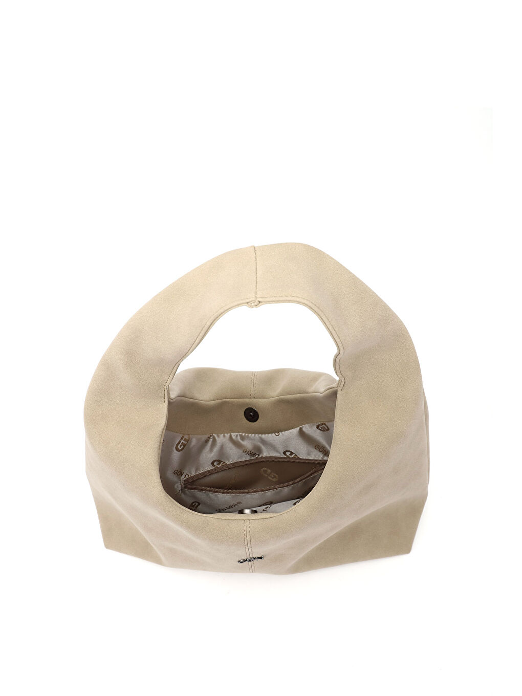 Kahverengi Kadın AÇIK VİZON El ve Omuz Çantası-4