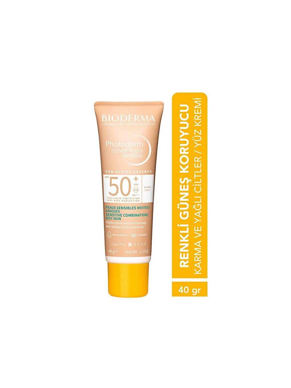 Photoderm Cover Kapatıcı Güneş Koruyucu Krem Light SPF50+ 40 gr-1