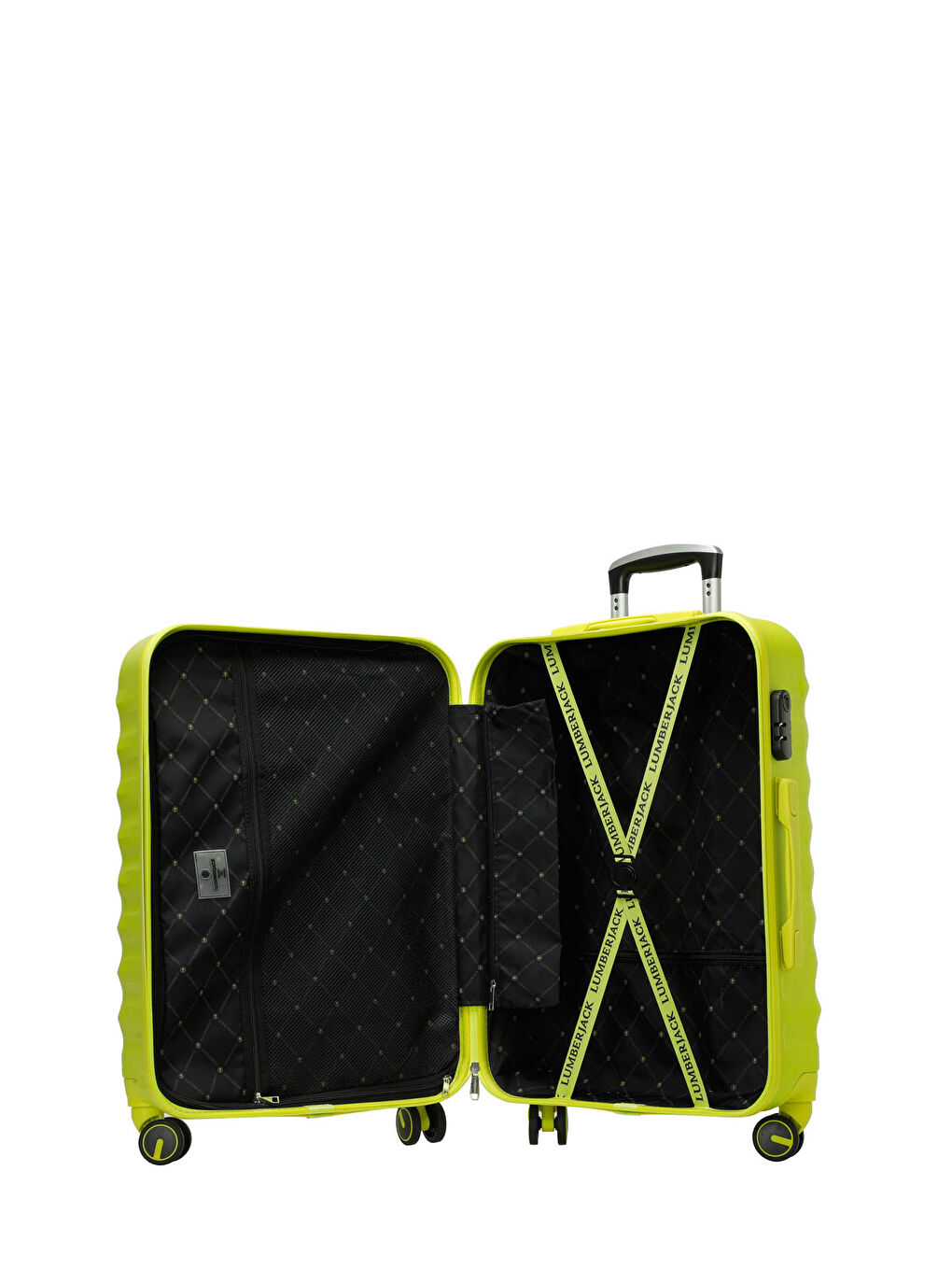 NEWYORK -O ABS 5FX Sarı Unisex Orta Boy Valiz-2