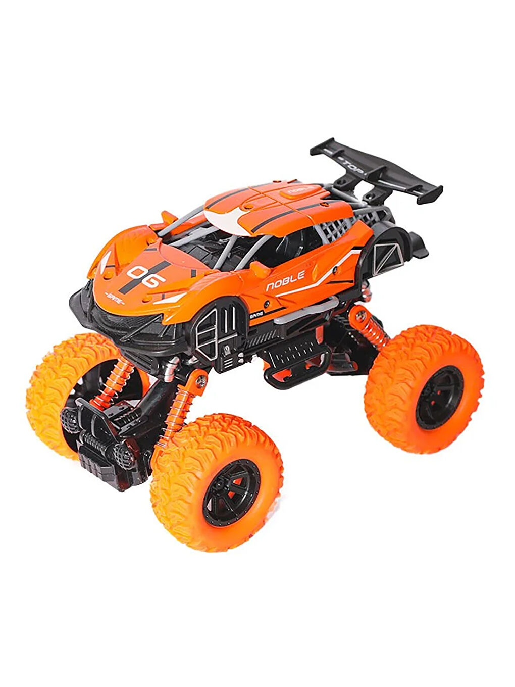 Die-Cast Off Road Arabası Çek Bırak Oyuncak Turuncu