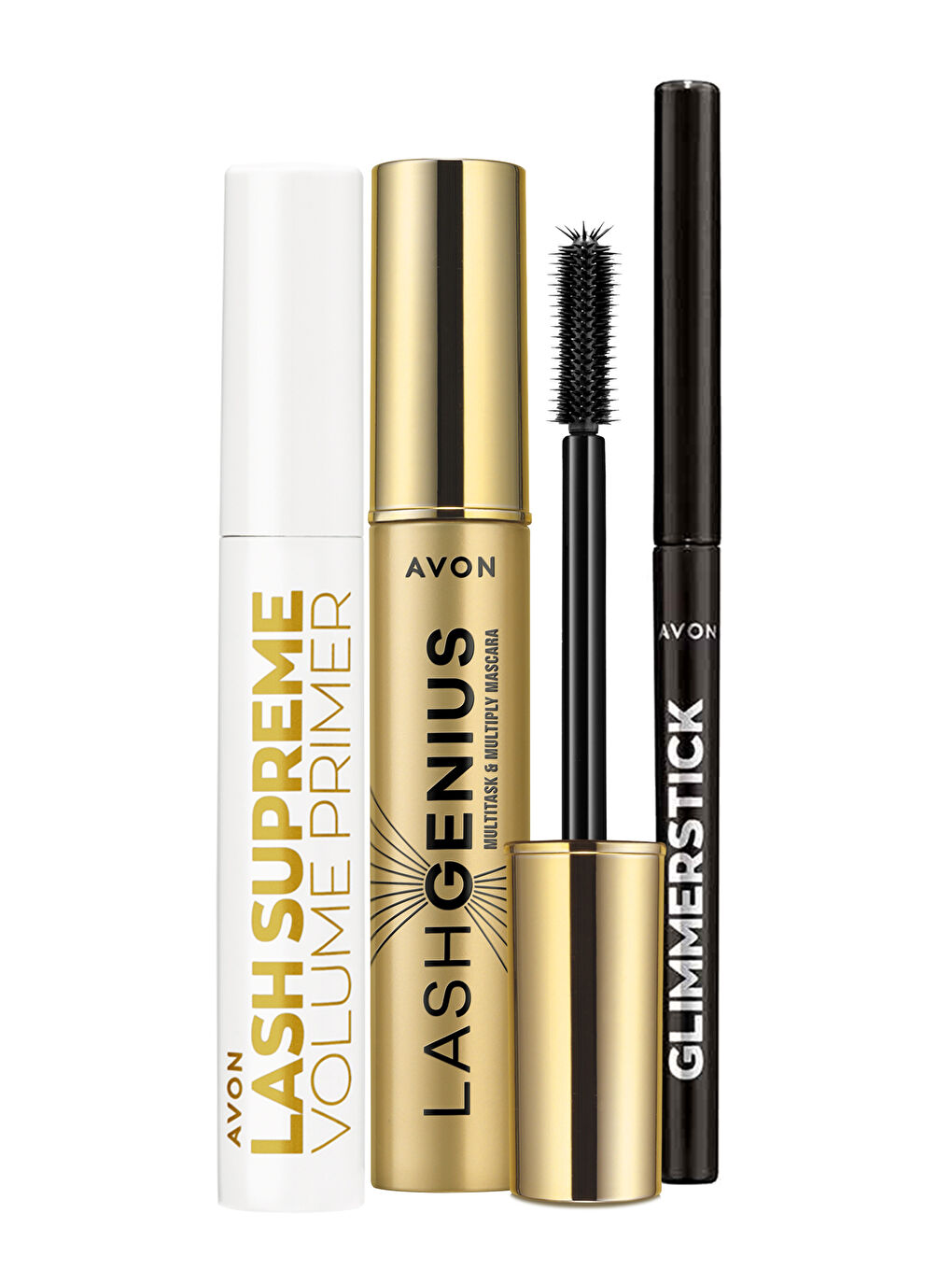True Lash Genius Maskara Primer Maskara Bazı ve Göz Kalemi Paketi