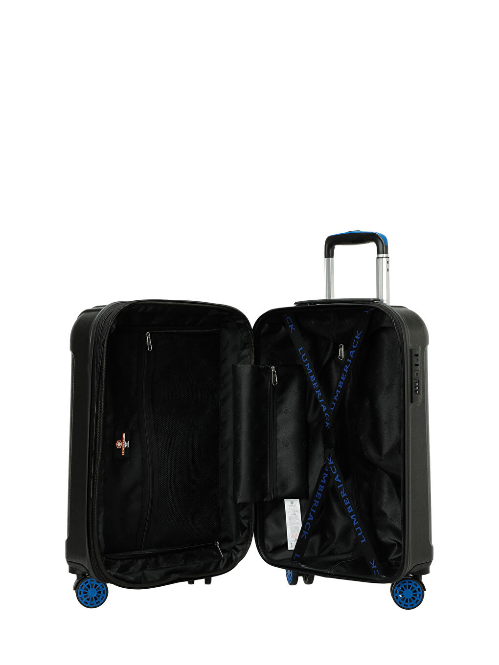 BERLIN -K ABS 5FX Siyah Unisex Küçük Boy Valiz-2