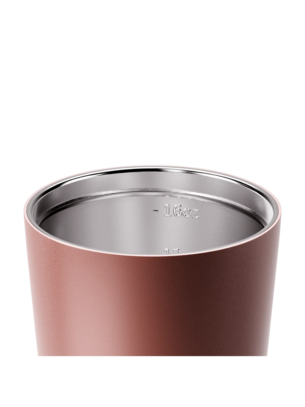Kahverengi Grande Boy Paslanmaz Çelik Çift Duvarlı Yalıtımlı Termal Termos 475 Ml-1