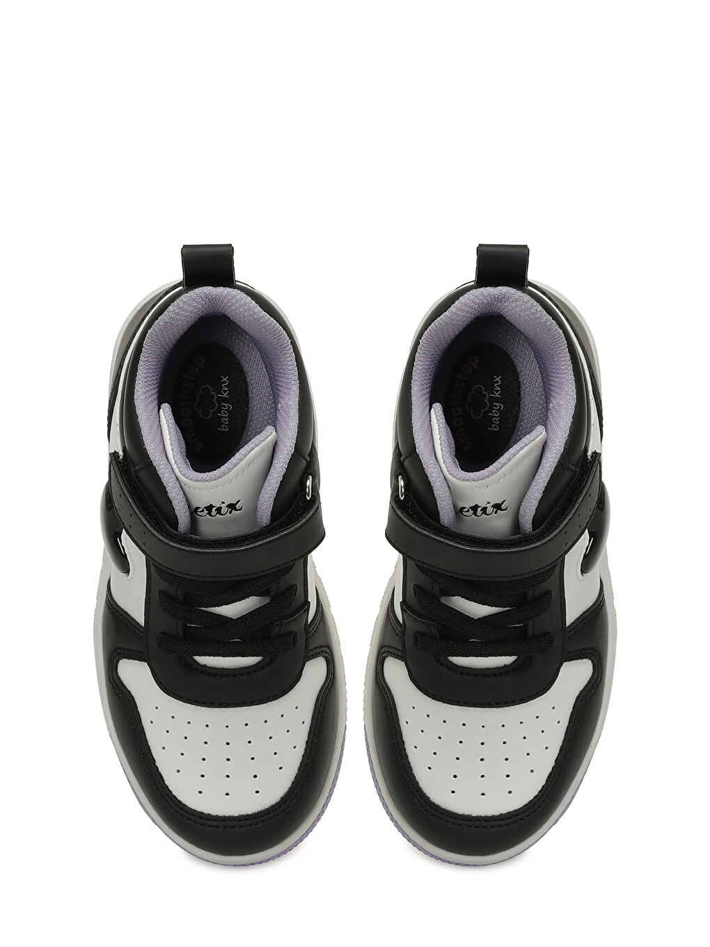 SLES HI P 5PR Siyah Kız Çocuk High Sneaker-3