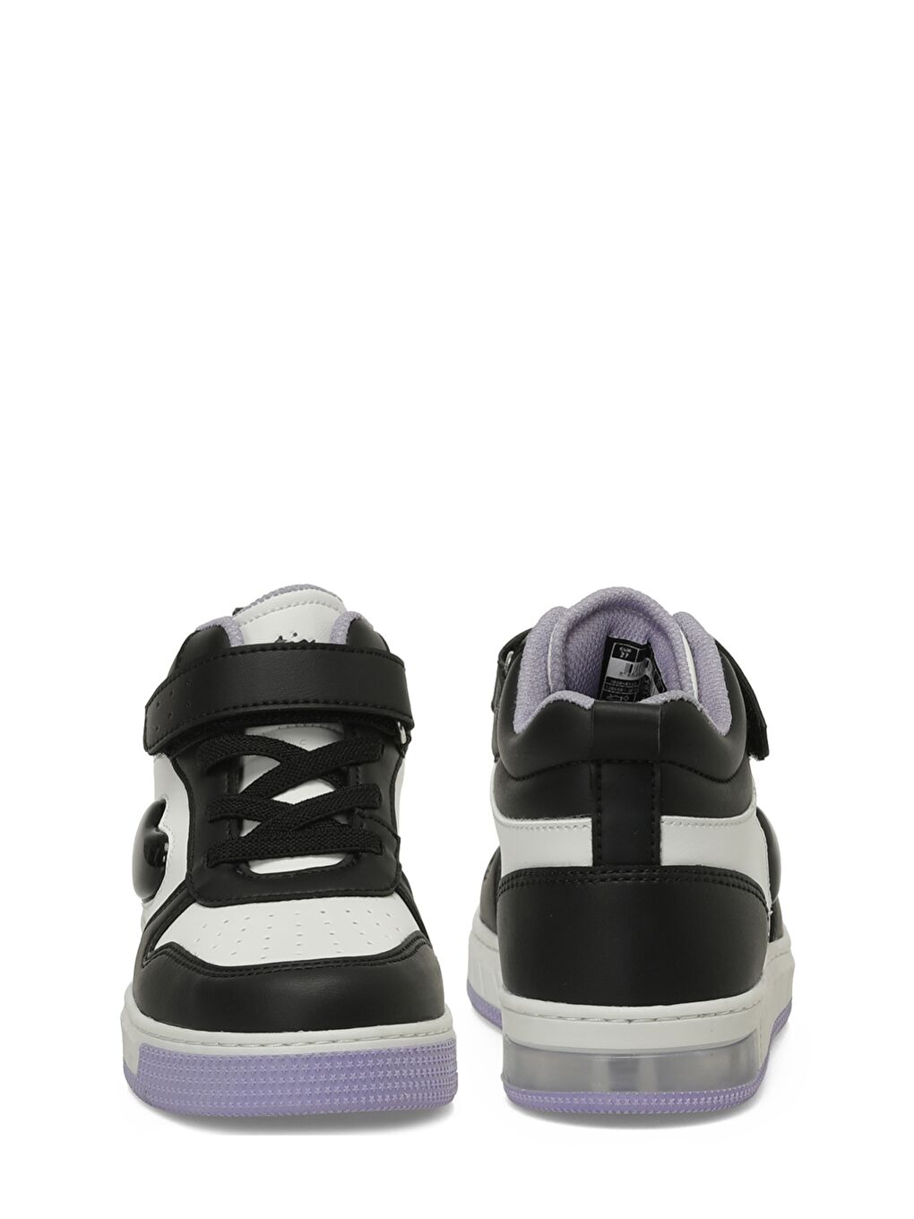 SLES HI P 5PR Siyah Kız Çocuk High Sneaker-4
