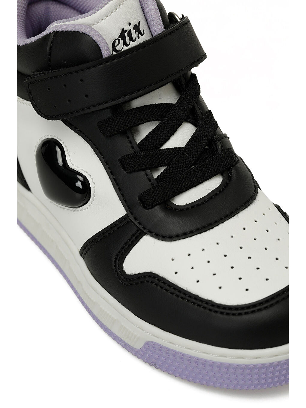 SLES HI P 5PR Siyah Kız Çocuk High Sneaker-6