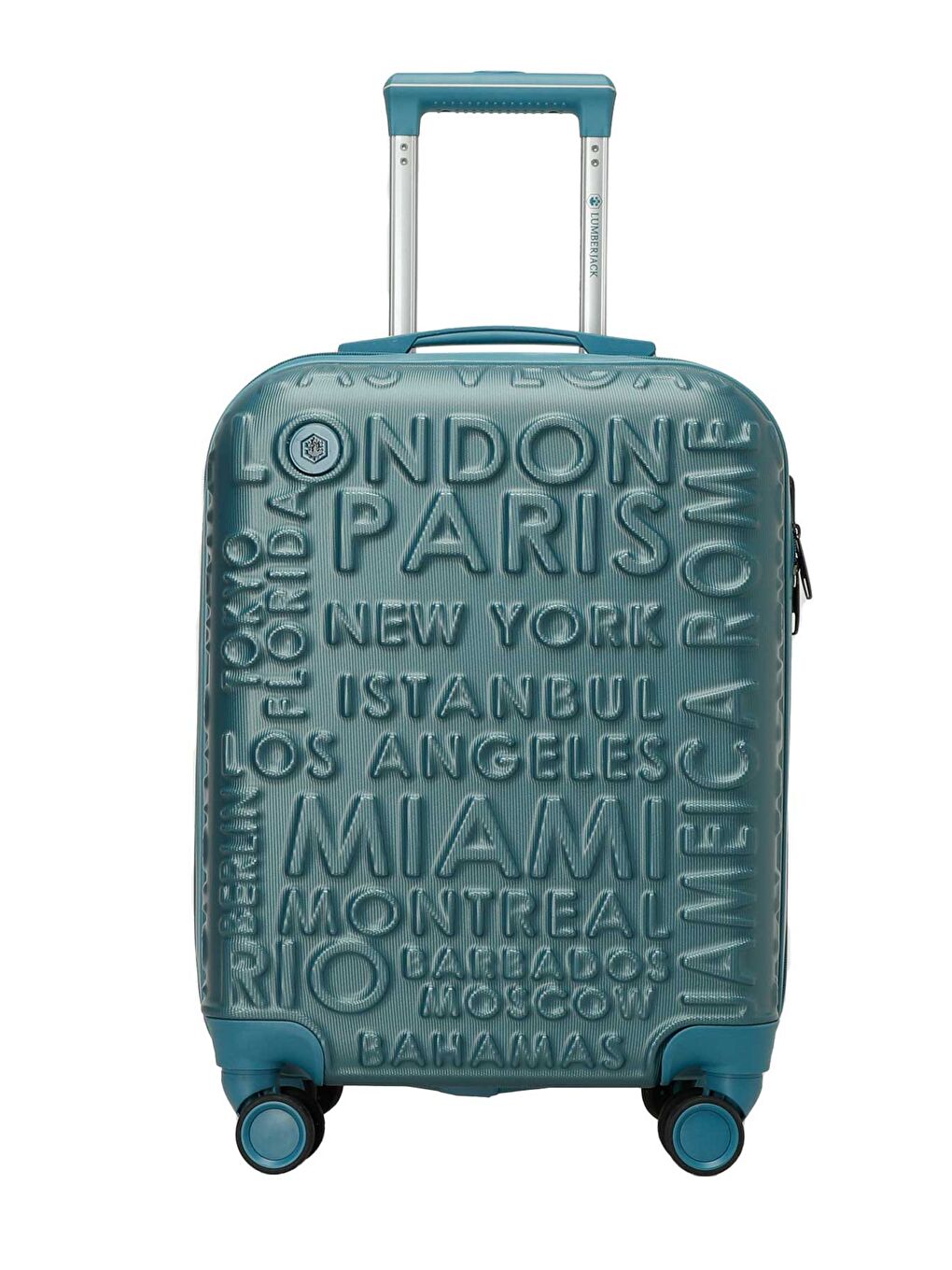 LUGANO -K ABS 5FX Mavi Unisex Küçük Boy Valiz