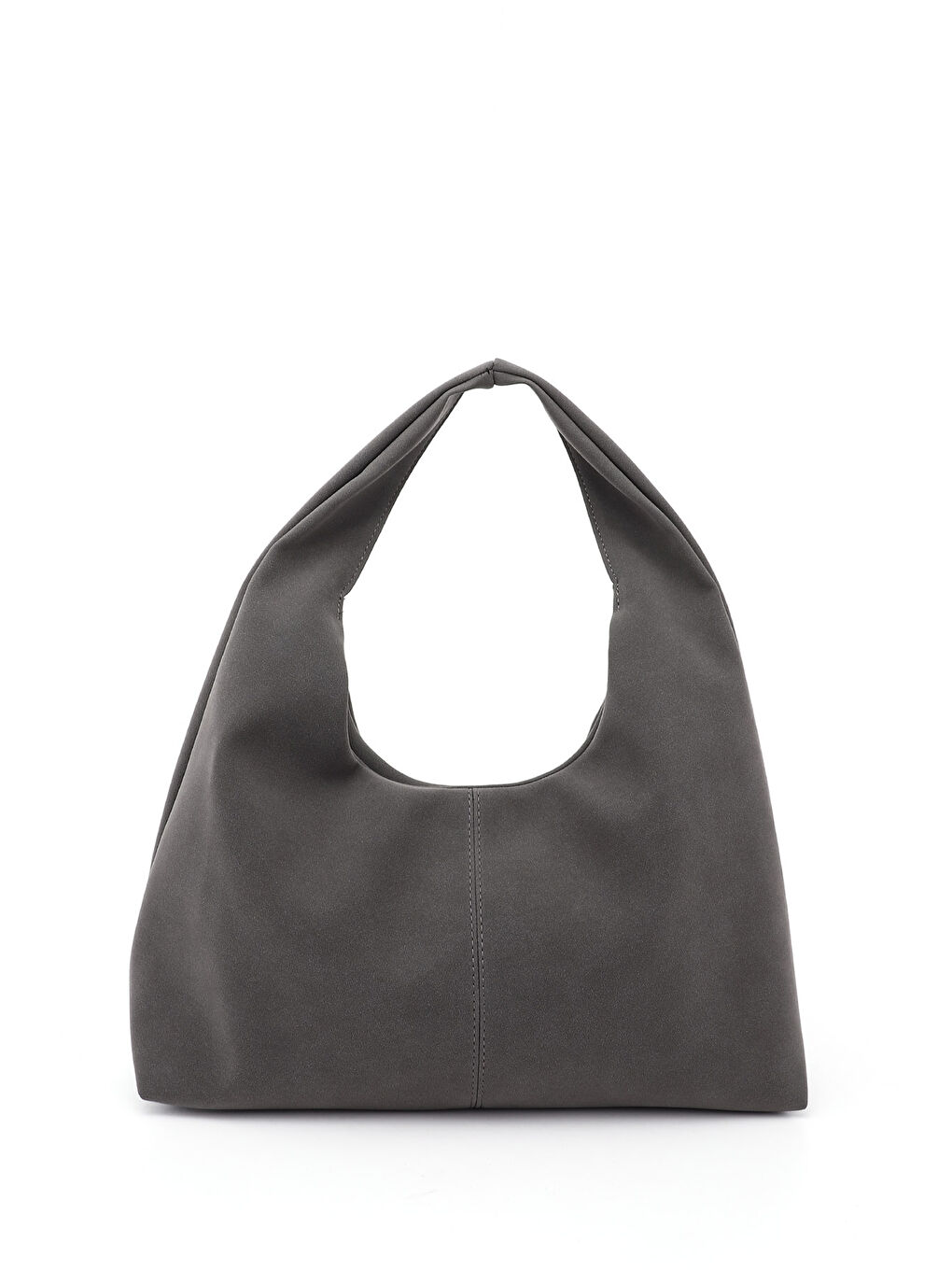 Gri Kadın GRİ BASKILI El ve Omuz Çantası-3