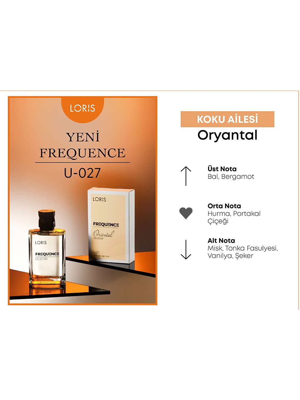 U-27 Frequence Unisex Parfüm EDP 50 ML-1