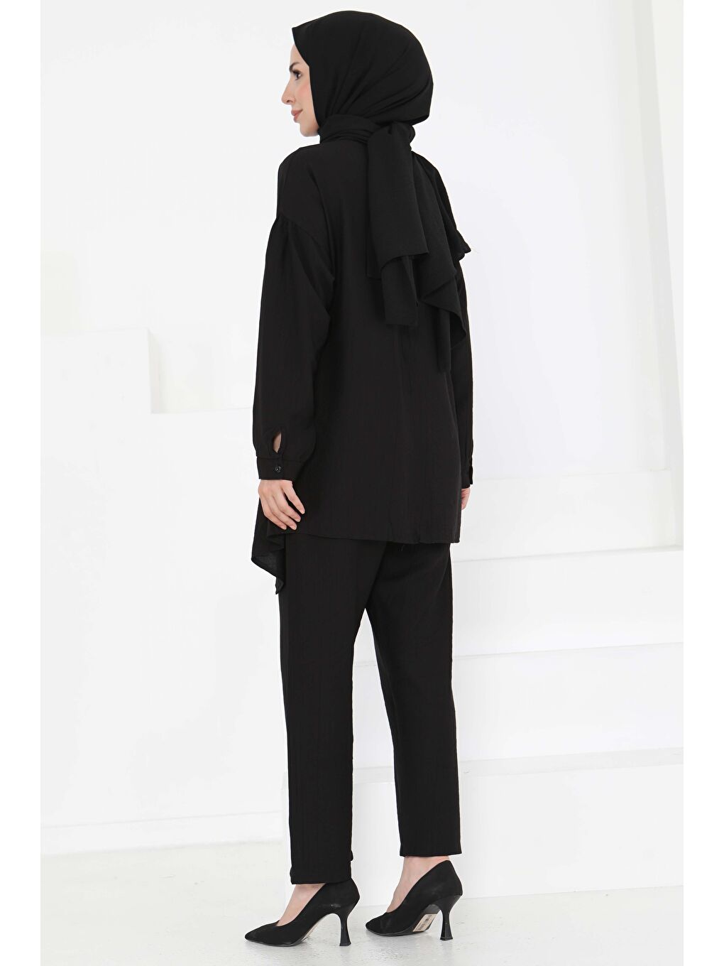 Belden Bağlamalı İkili Takım Siyah - 27180-6