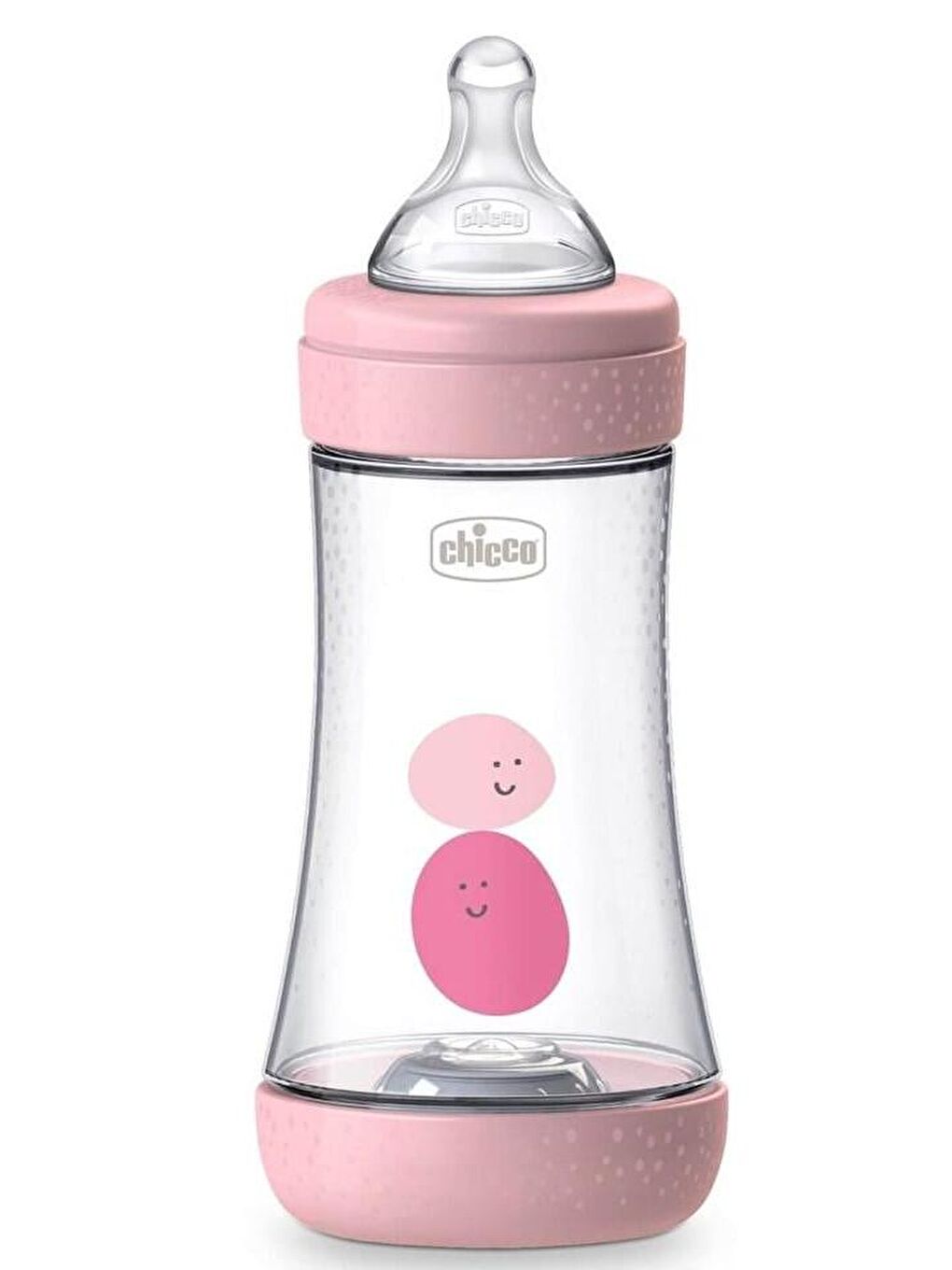 Chicco Pembe Perfect5 Antikolik PP Orta Akış Biberon 240 ml - Pembe