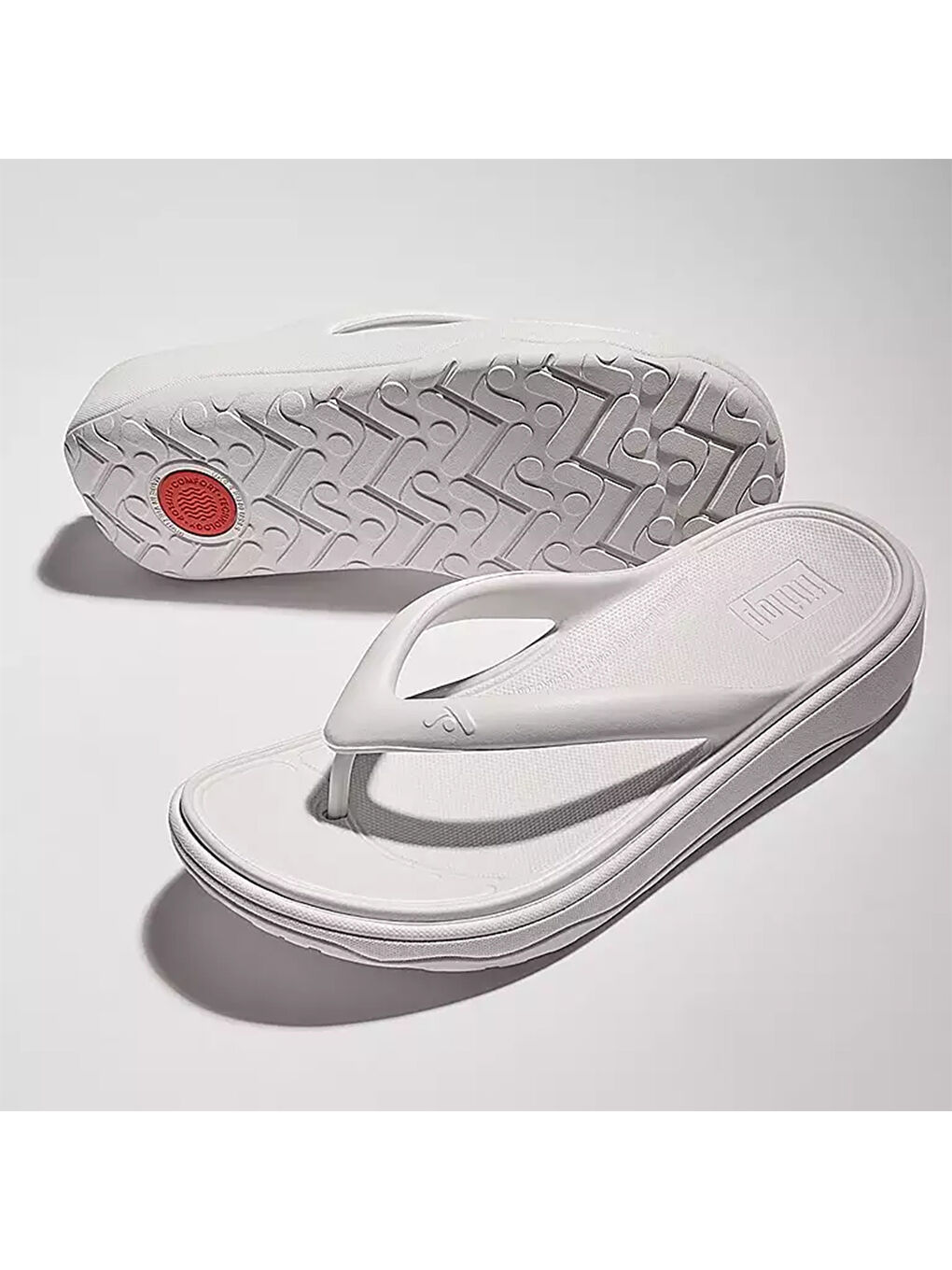 Kadın Beyaz Parmak Arası Terlik-4