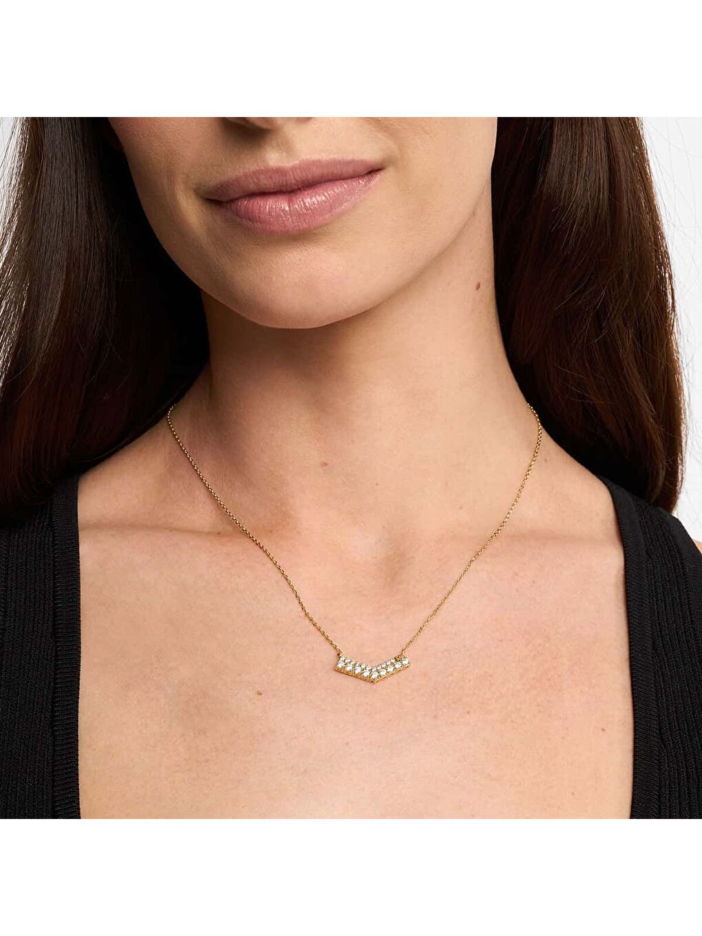 Sarı MKJ8516-710 Kadın Kolye-2