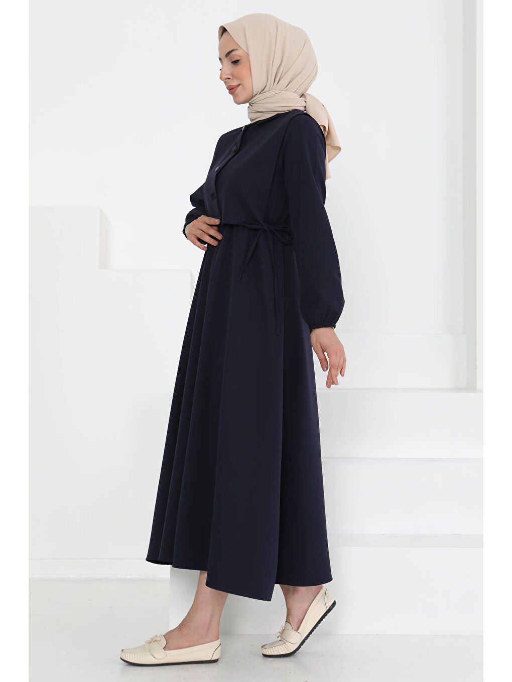 İkili Elbise Takım Lacivert - 27184-3