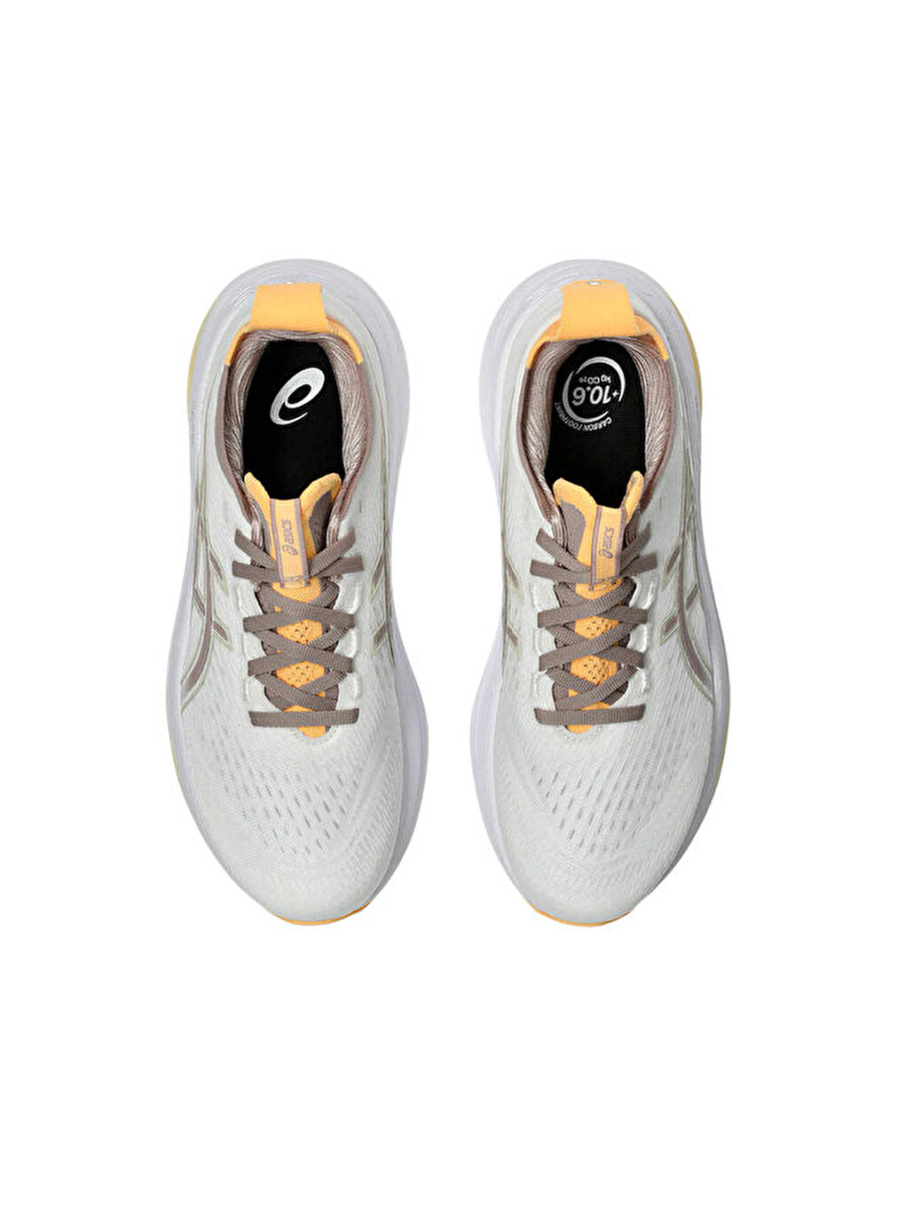 Ekru Gel-nimbus 27 Kadın Koşu Ayakkabısı 1012b753-103 Krem-3