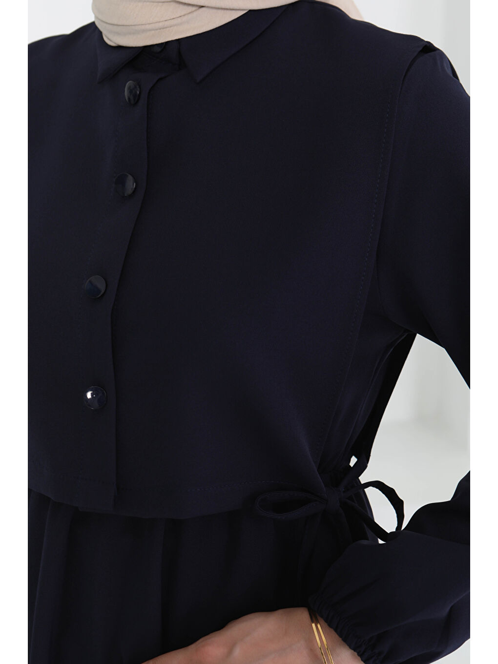 İkili Elbise Takım Lacivert - 27184-4