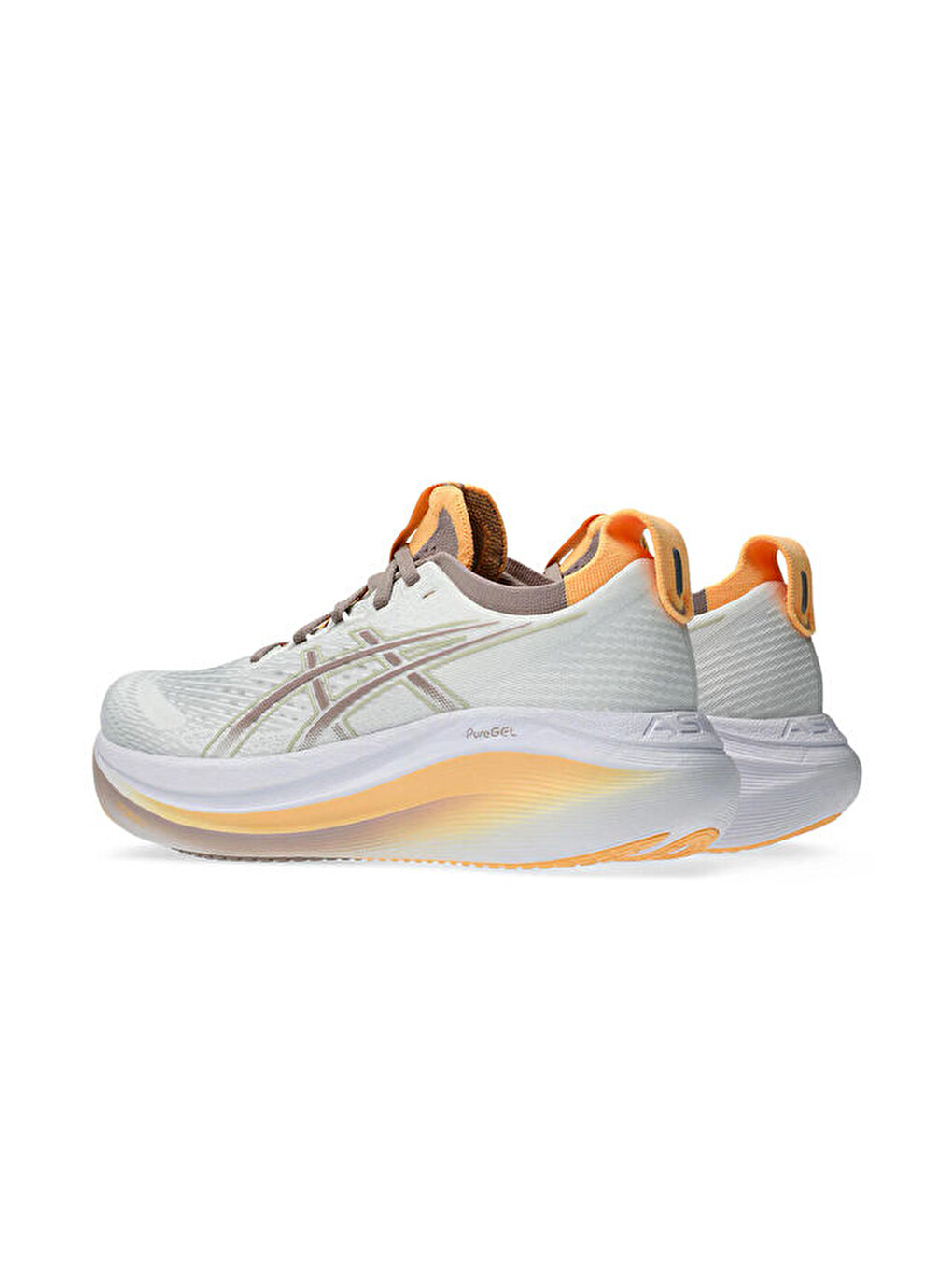 Ekru Gel-nimbus 27 Kadın Koşu Ayakkabısı 1012b753-103 Krem-4