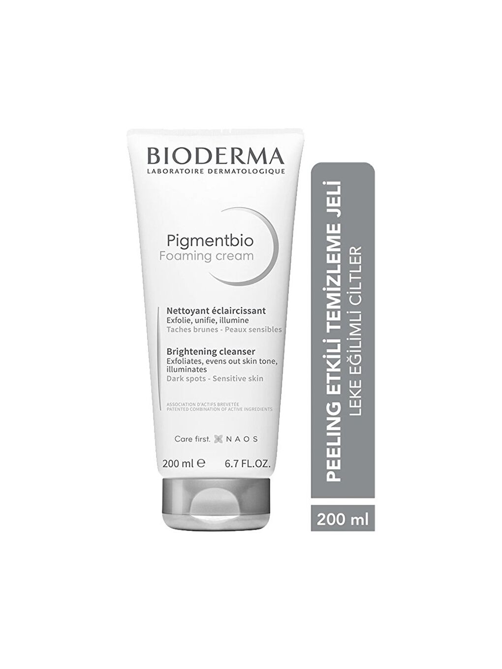 Pigmentbio Foaming Cream - Peeling Etkili Yüz Temizleme Jeli 200 ml-1