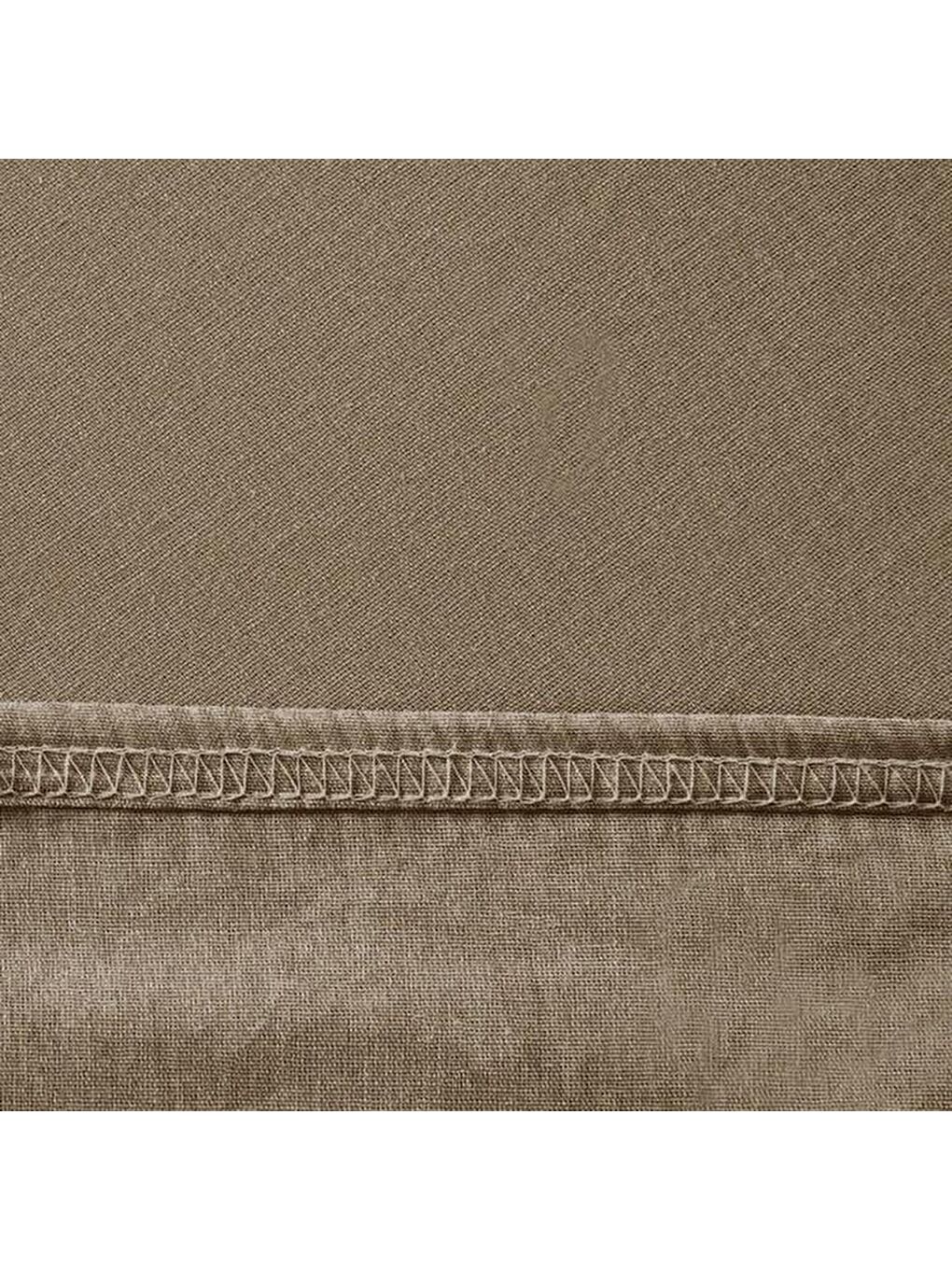 Soft Çift Kişilik Lastikli Çarşaf - Kahverengi - 180x200 cm-3