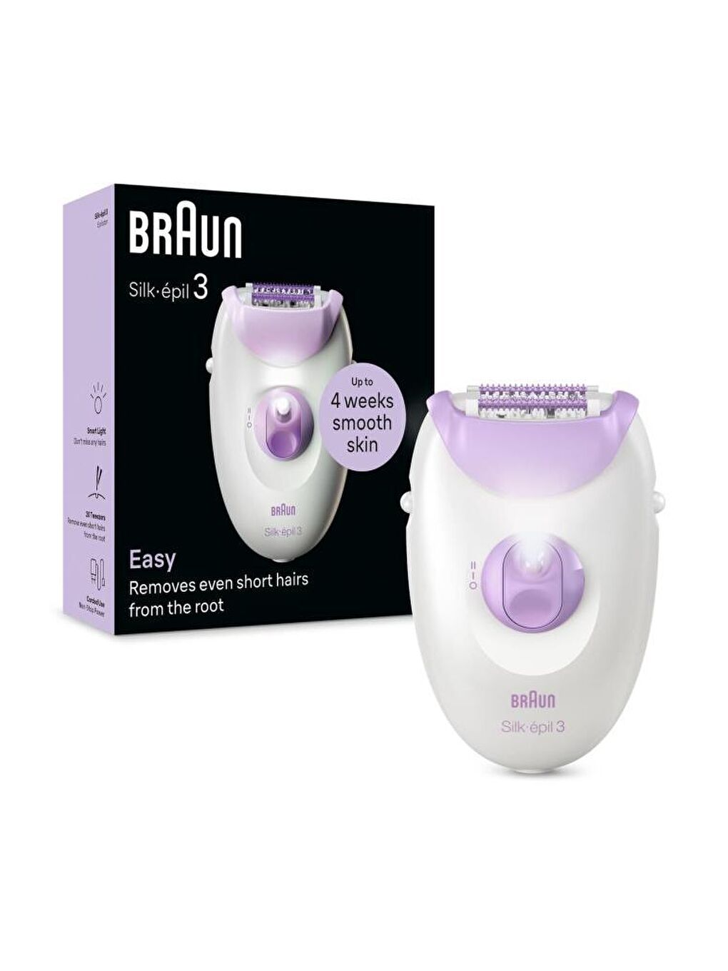 Braun Beyaz Silk-épil 3 3-000 Epilatör - 1