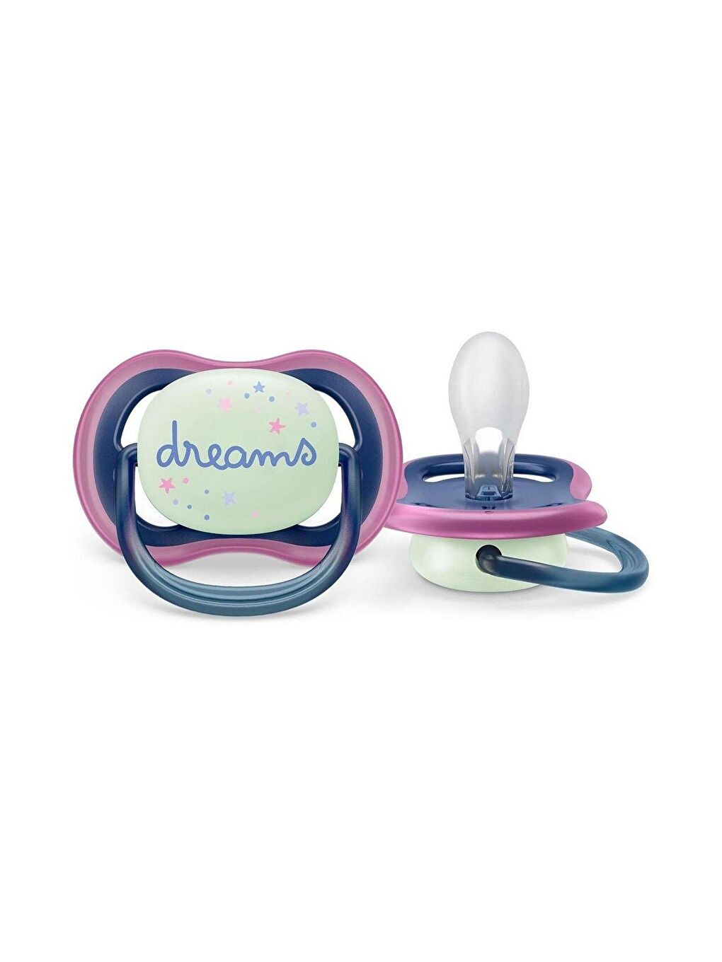 Philips Avent Avent Ultra Air Gece 2'li Emzik 6-18 Ay Dreams Mor - 1