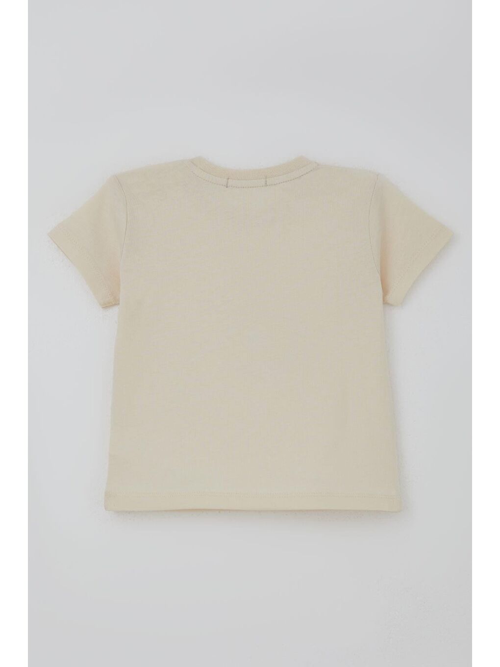 Ekru Erkek Bebek Şortlu Takım Sevimli Hayvancık Arkadaşlar Krem (9 Ay-3 Yaş)-3