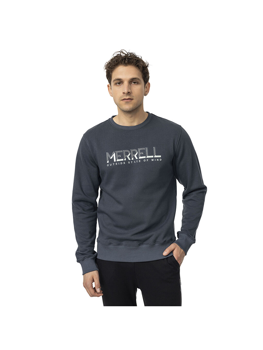 Smith Erkek Gri Sweatshirt