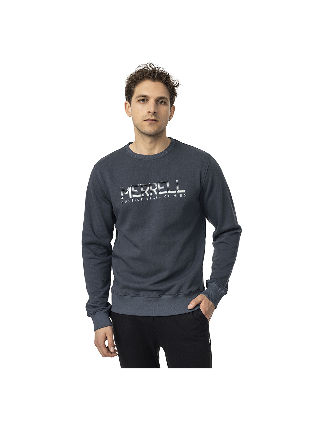 Smith Erkek Gri Sweatshirt-1