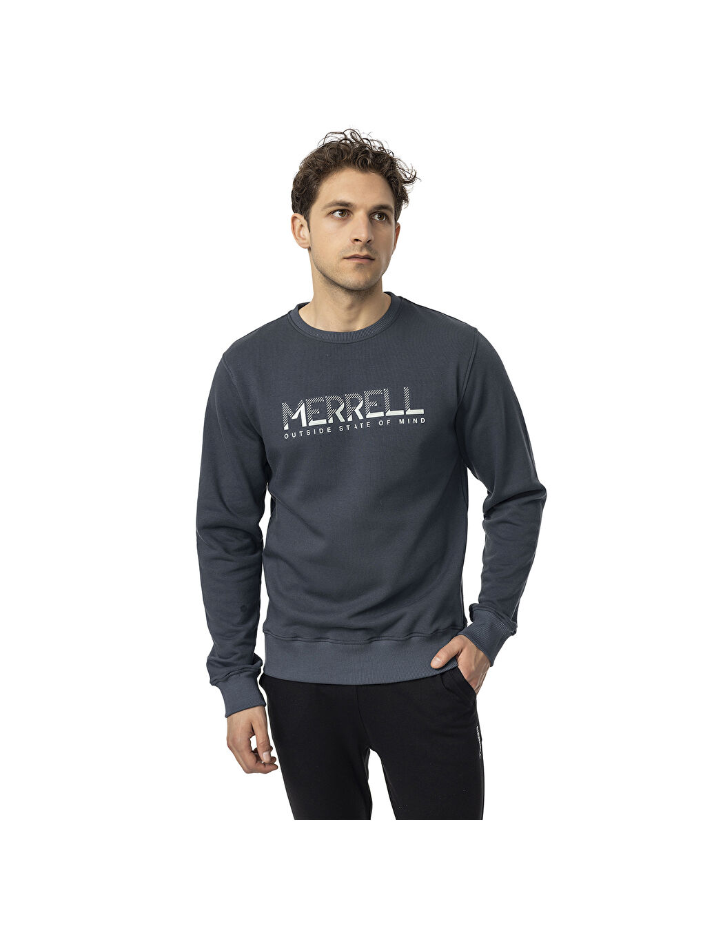 Smith Erkek Gri Sweatshirt-2
