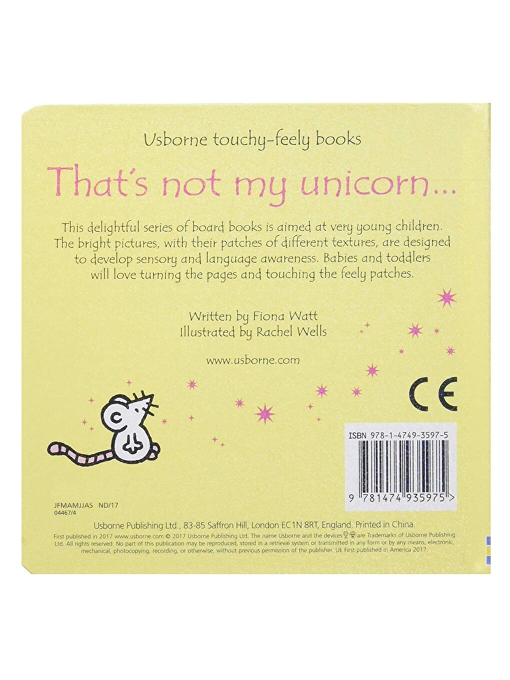 Usborne That's Not My Unicorn - 1