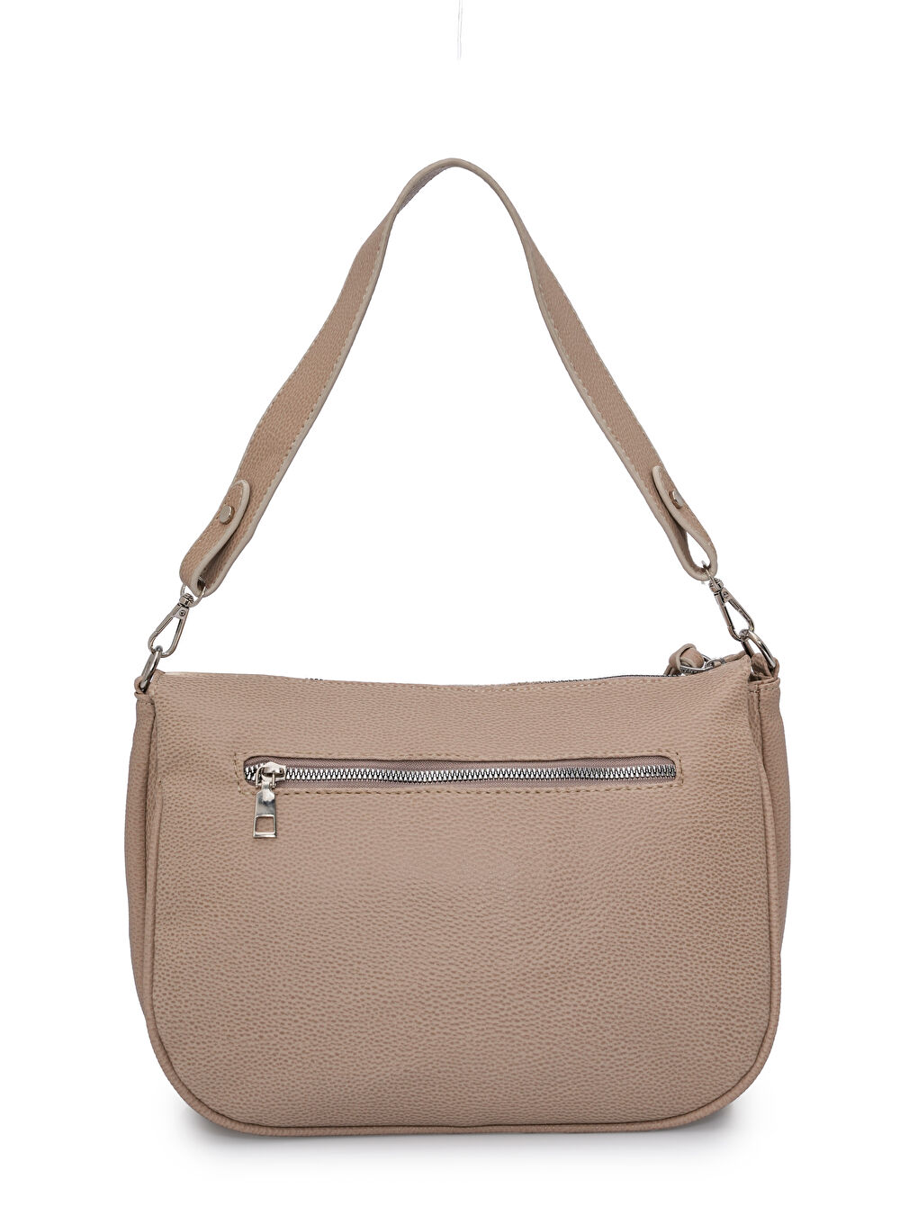 Bej Süet Dokulu Kadın Omuz Çantası ED069-6