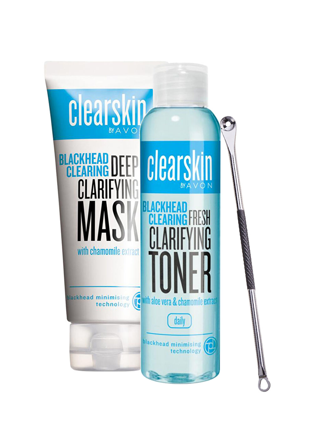 AVON Clearskin Maske Tonik ve Siyah Nokta Temizleyici Paketi