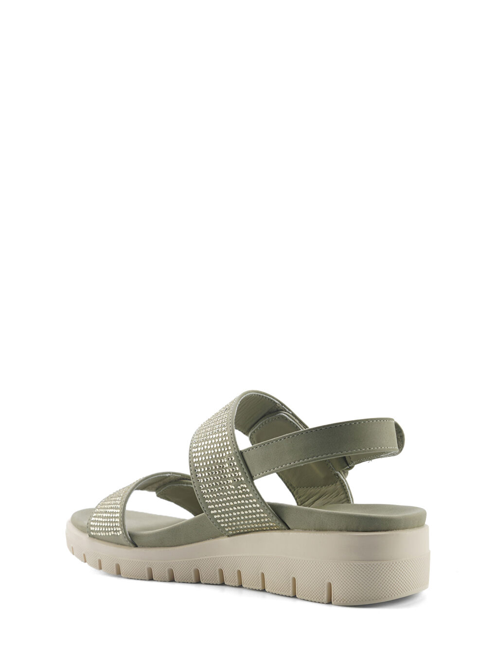 Yeşil 166955.Z5FX Mint Kadın Düz Sandalet-2