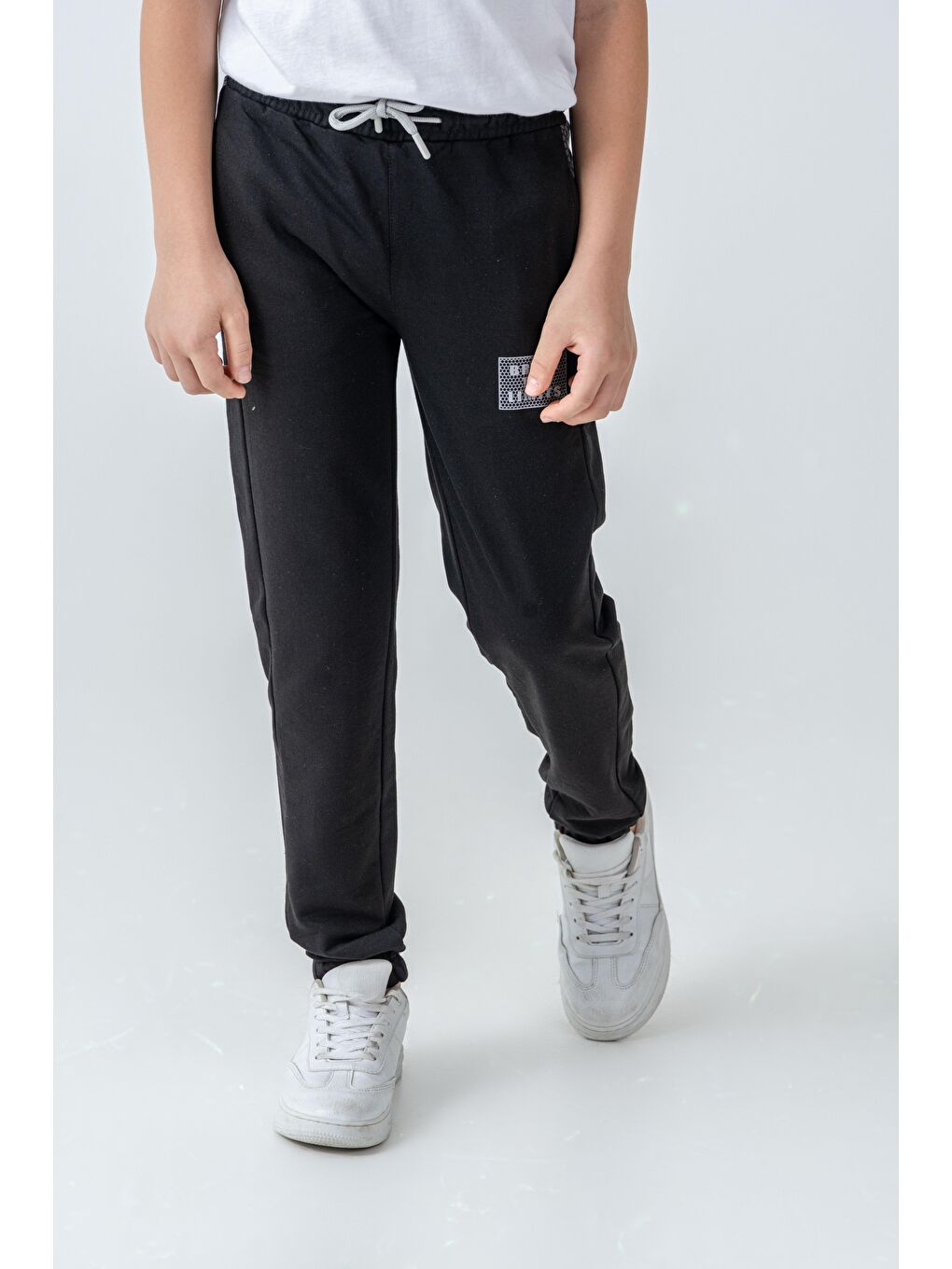 Siyah Break The Limits Baskılı Erkek Çocuk Eşofman Altı-3