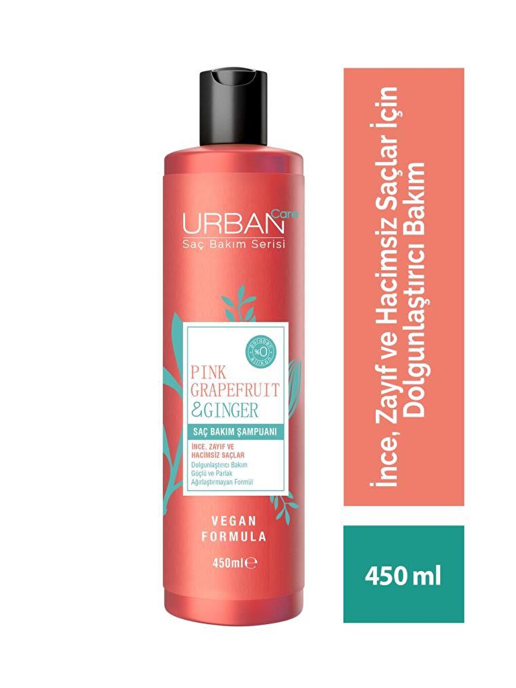 Urban Care Pink Grapefruit & Ginger Saç Bakım Şampuan 450 ML