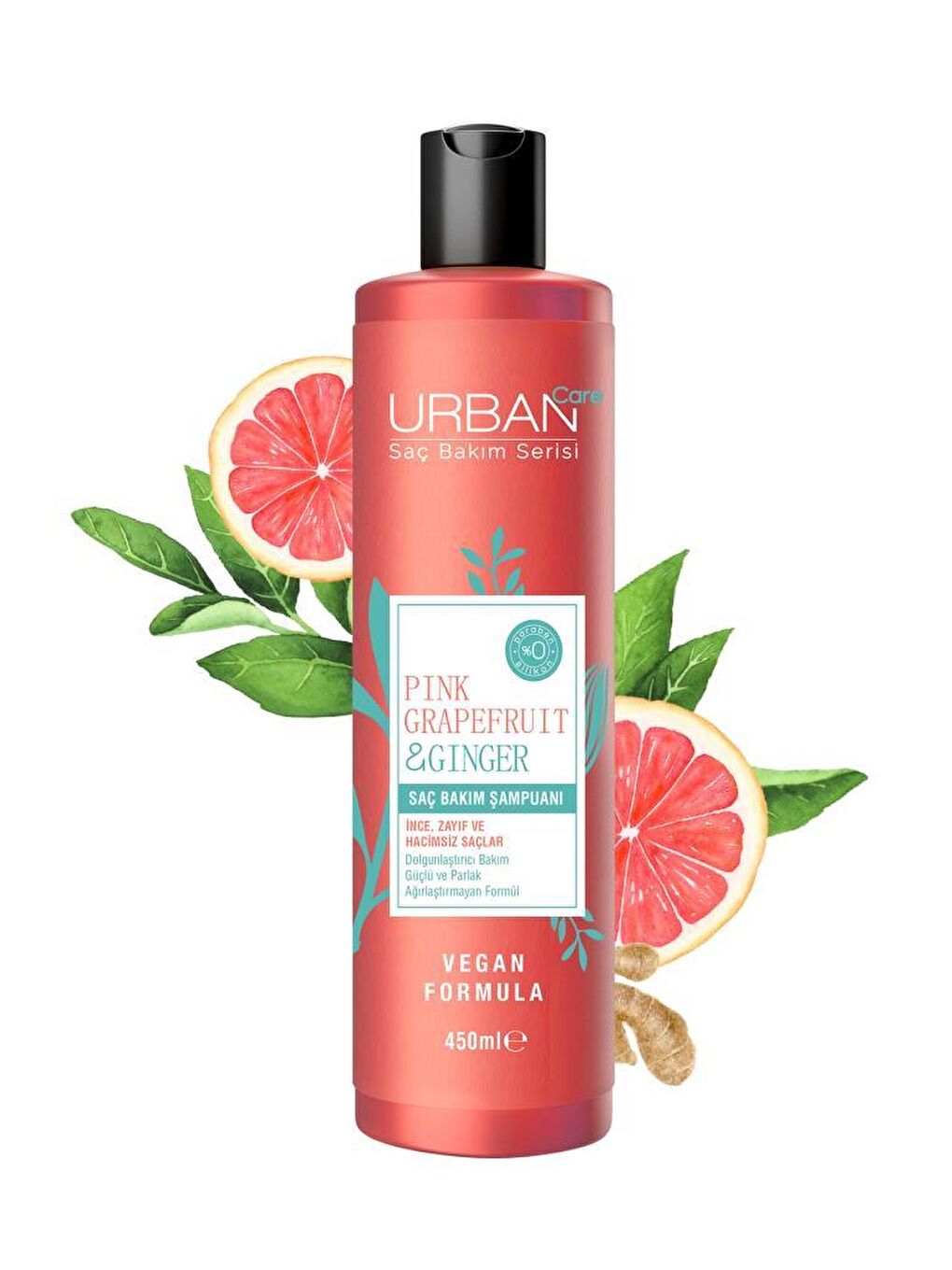 Urban Care Pink Grapefruit & Ginger Saç Bakım Şampuan 450 ML - 2