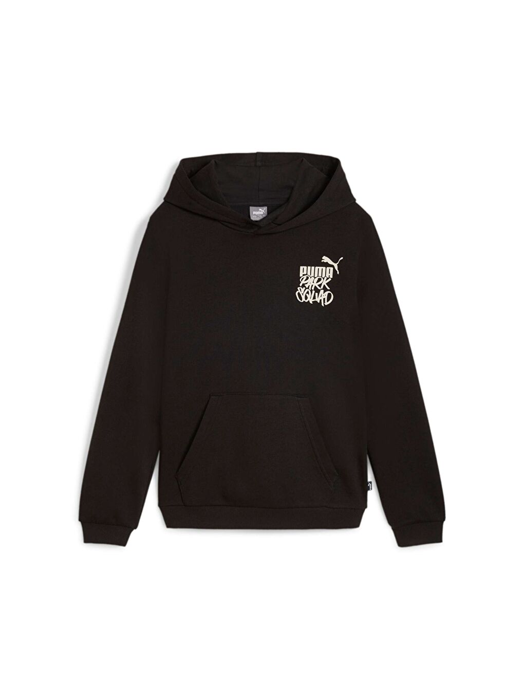 Siyah ESS+ MID 90s Genç Kapüşonlu SWEATSHIRT