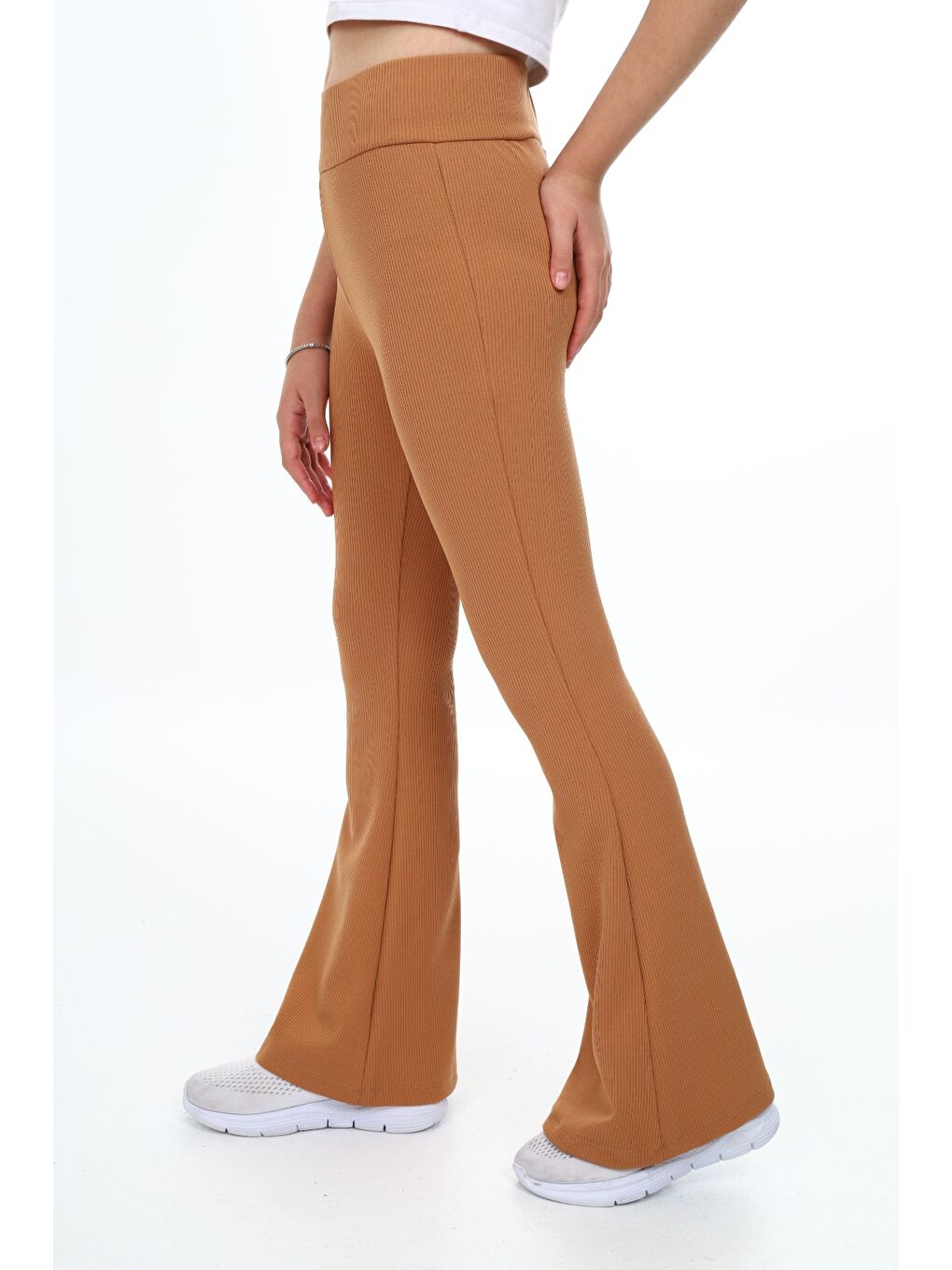 Kahverengi Kız Çocuk Tayt